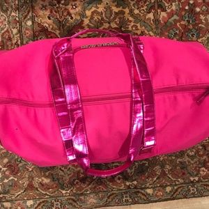 Victoria secret pink duffle bag